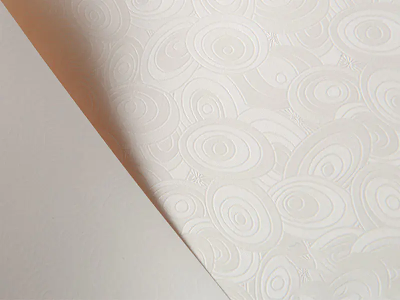 Printed light pink PVC ceiling film-19