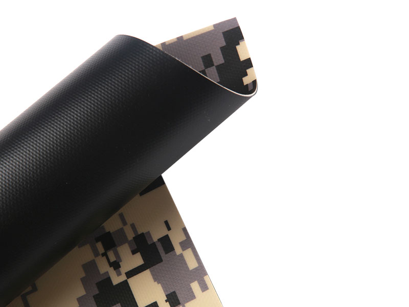 0,9 mm 1100GSM 1000D28X26 terepszínű felfújható csónak PVC légmentes szövet